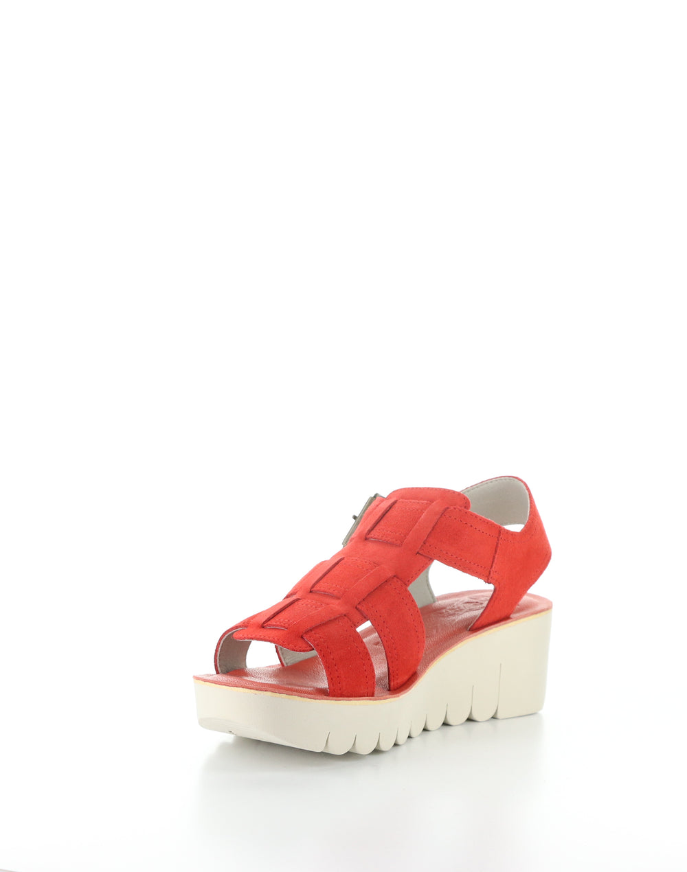 YUDD236FLY 010 SCARLET SUEDE