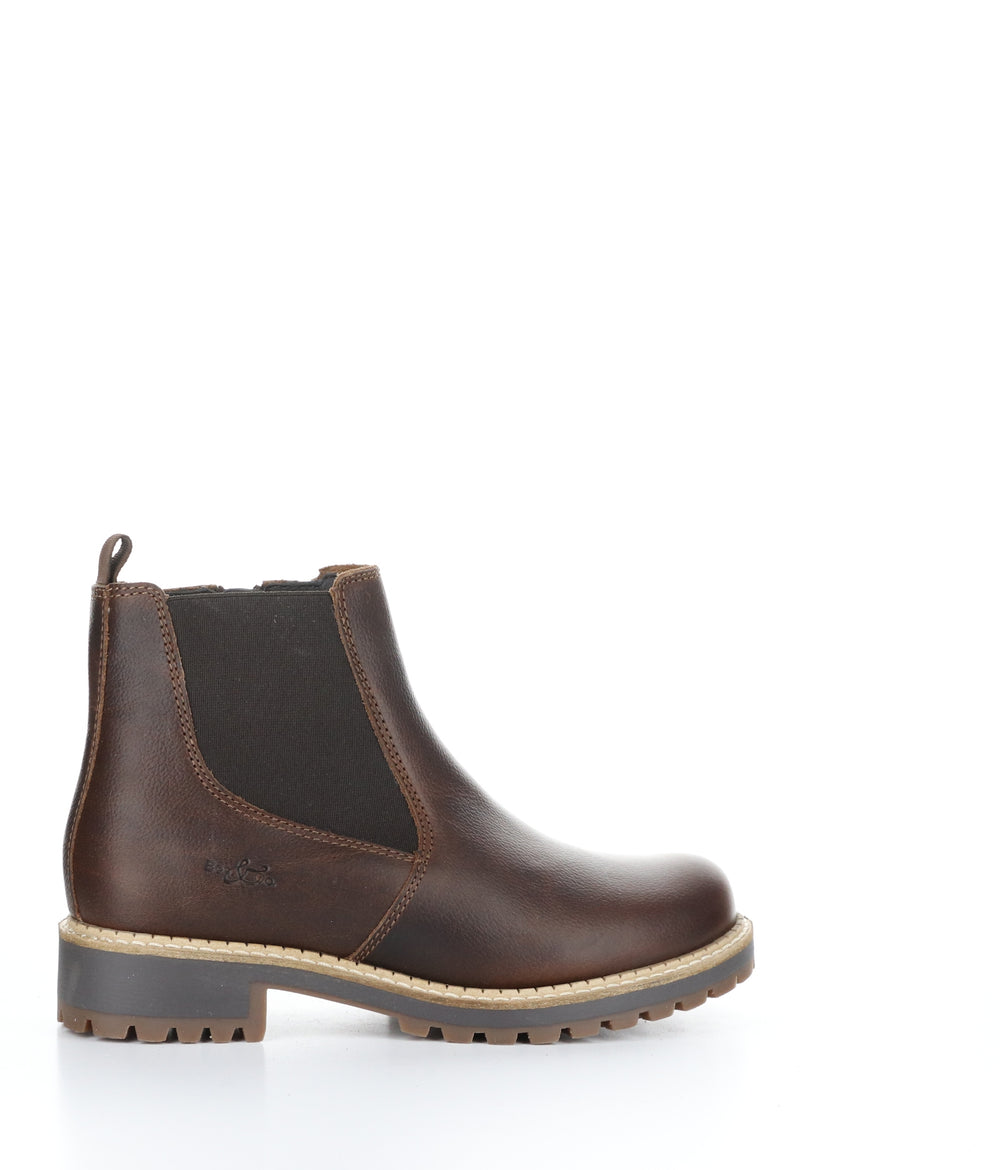 Corrin Plum Elasticated Boots