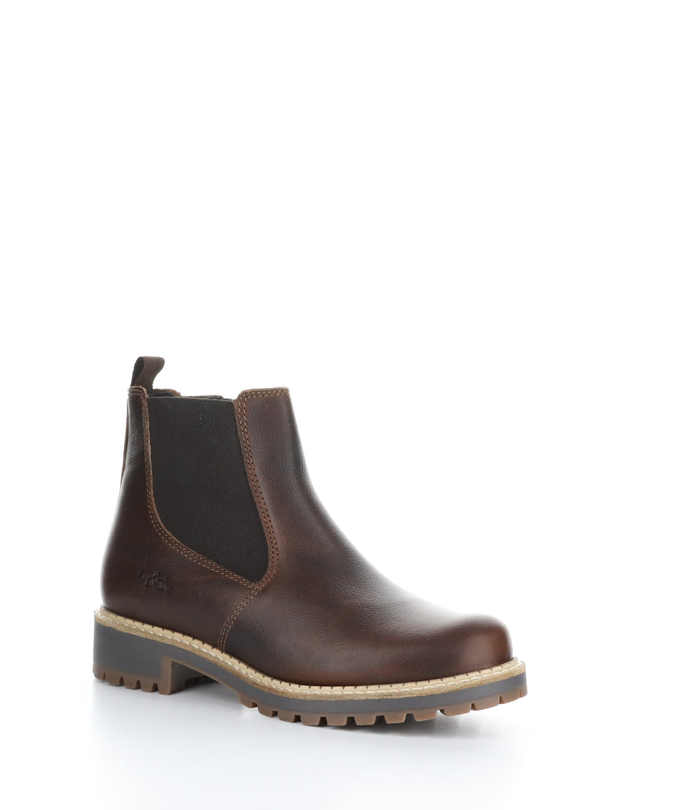 Corrin Plum Elasticated Boots