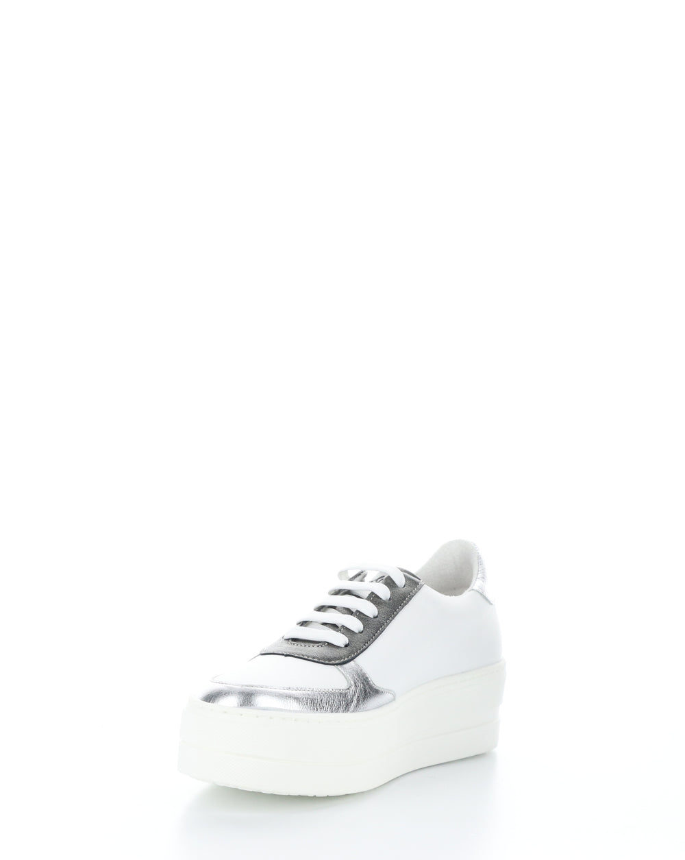 MAPUTO WHITE/SILVER/PEWTER Lace-up Shoes