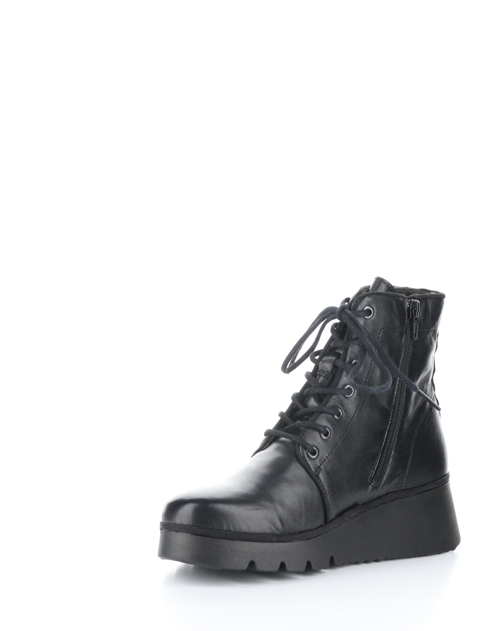 Pall404Fly 000 Black Lace-Up Boots