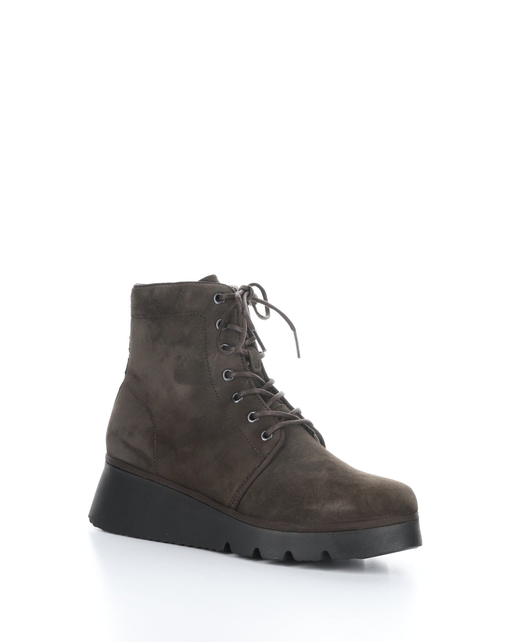 Pall404Fly 001 Dk Taupe Lace-Up Boots