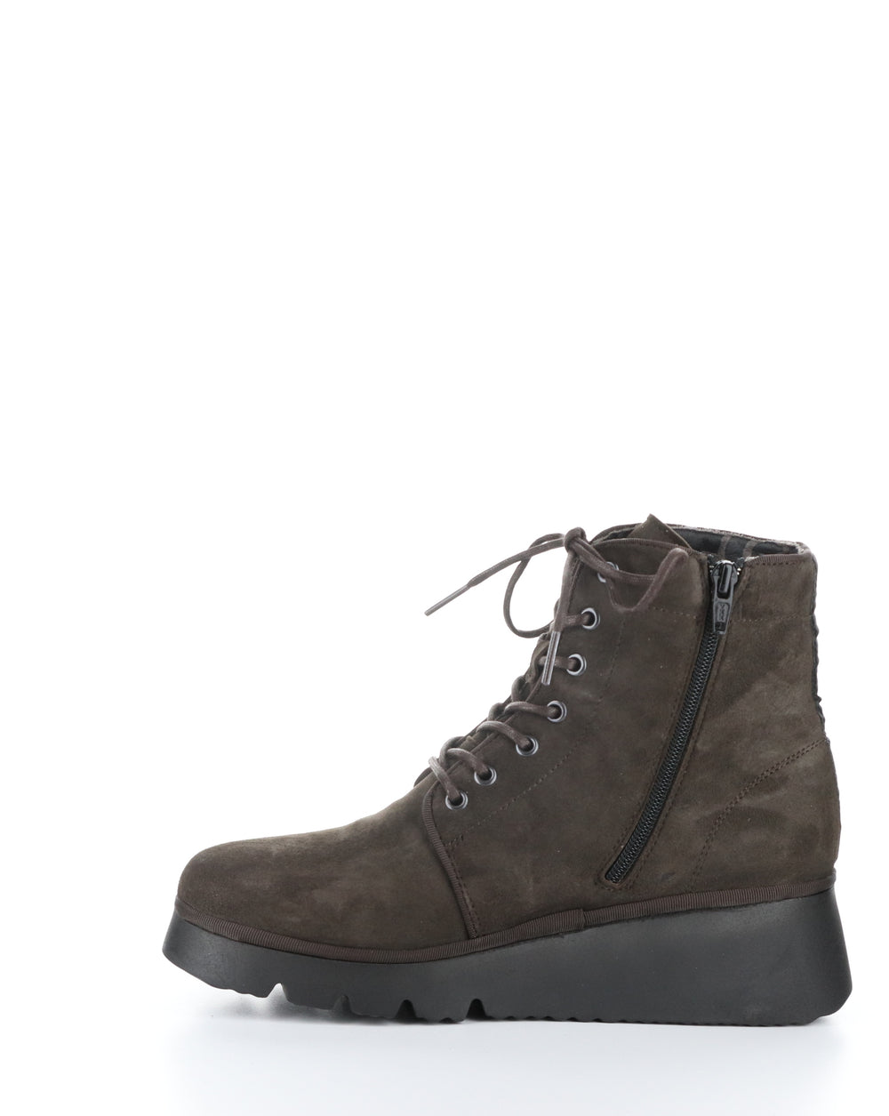 Pall404Fly 001 Dk Taupe Lace-Up Boots
