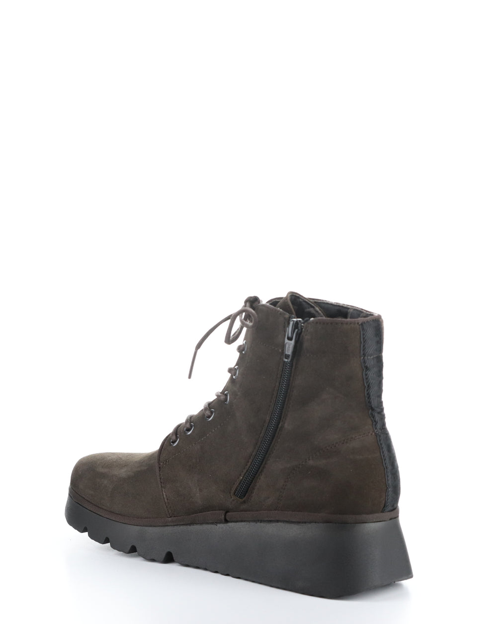 Pall404Fly 001 Dk Taupe Lace-Up Boots