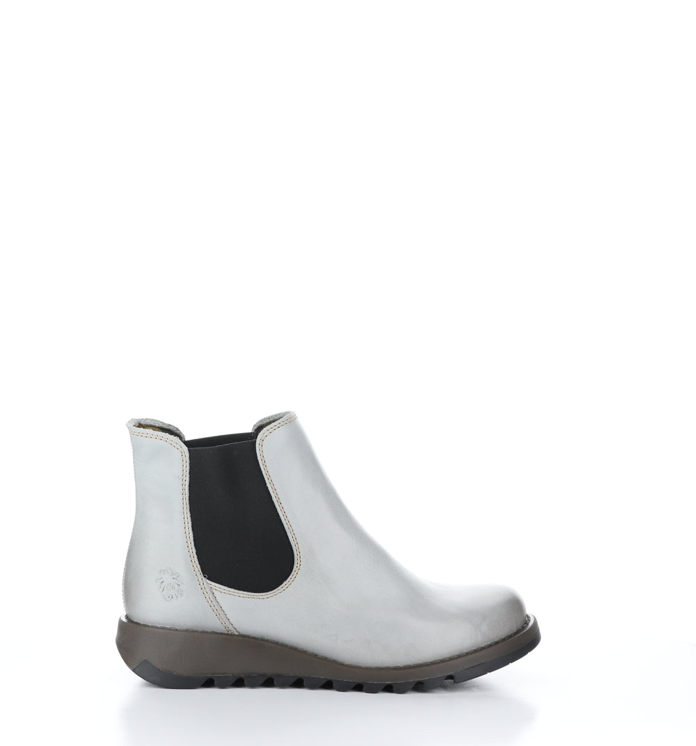 Salv Cloud Round Toe Ankle Boots|Salv Bottines Ͽ½Ͽ½ Bout Rond In Gris