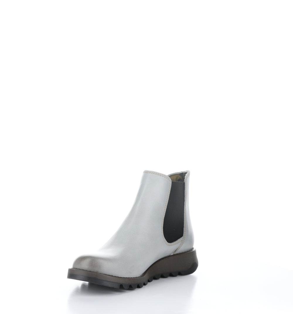 Salv Cloud Round Toe Ankle Boots|Salv Bottines Ͽ½Ͽ½ Bout Rond In Gris