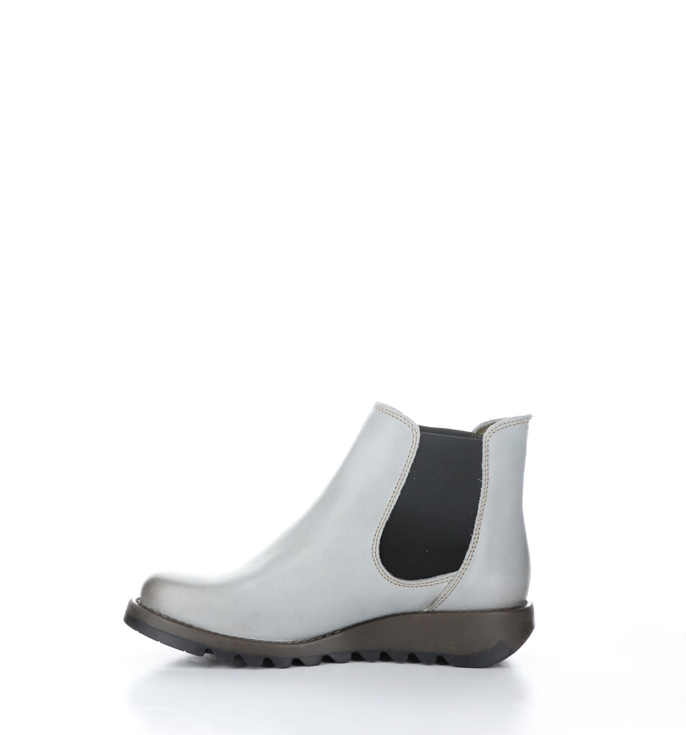 Salv Cloud Round Toe Ankle Boots|Salv Bottines Ͽ½Ͽ½ Bout Rond In Gris