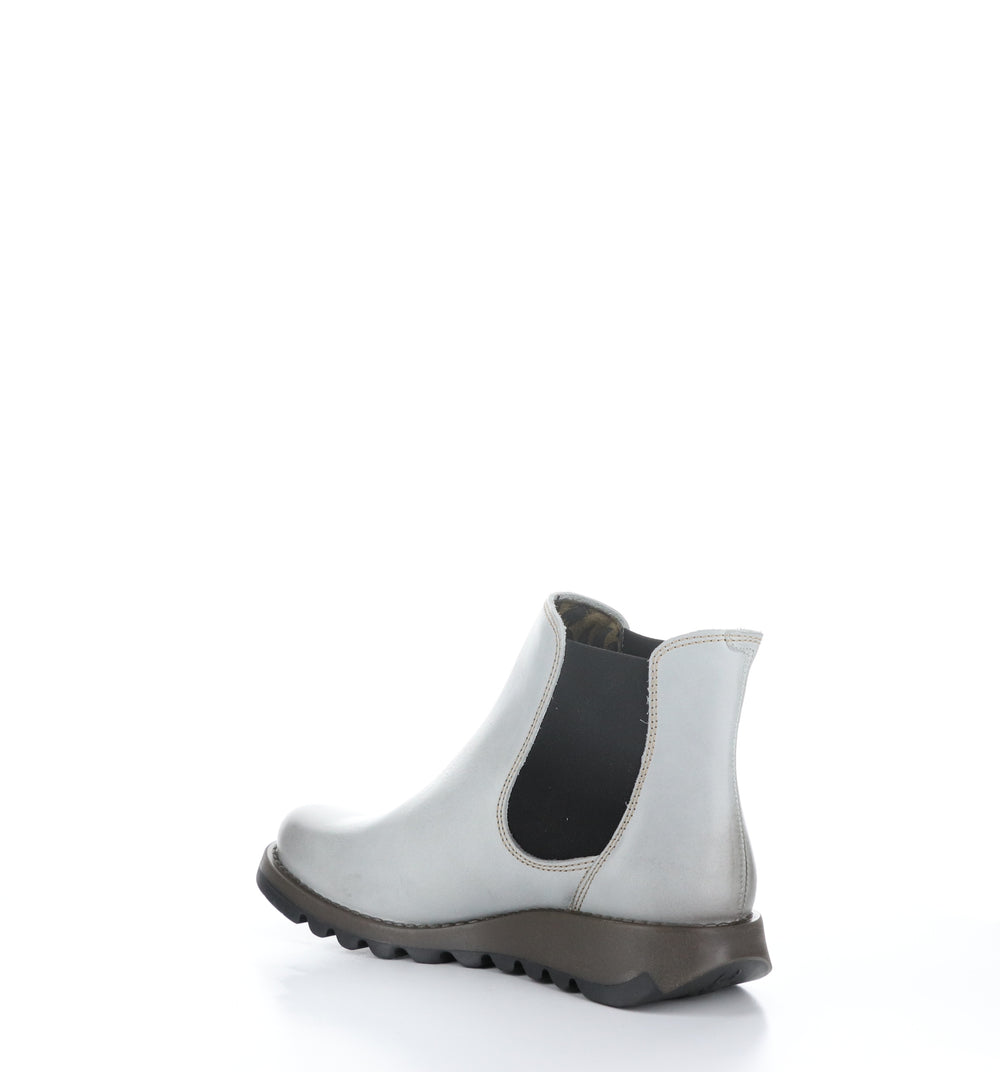 Salv Cloud Round Toe Ankle Boots|Salv Bottines Ͽ½Ͽ½ Bout Rond In Gris