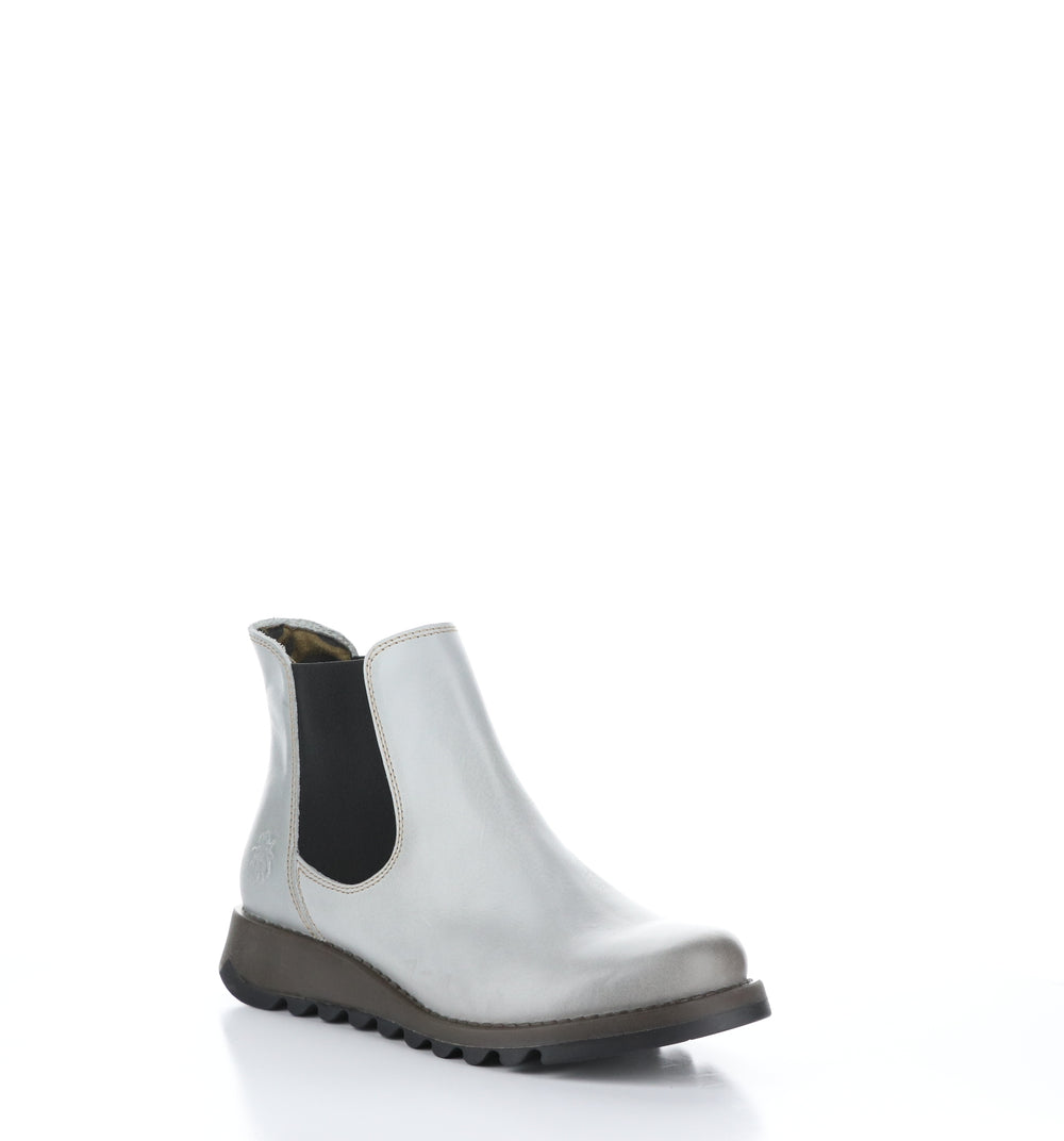 Salv Cloud Round Toe Ankle Boots|Salv Bottines Ͽ½Ͽ½ Bout Rond In Gris