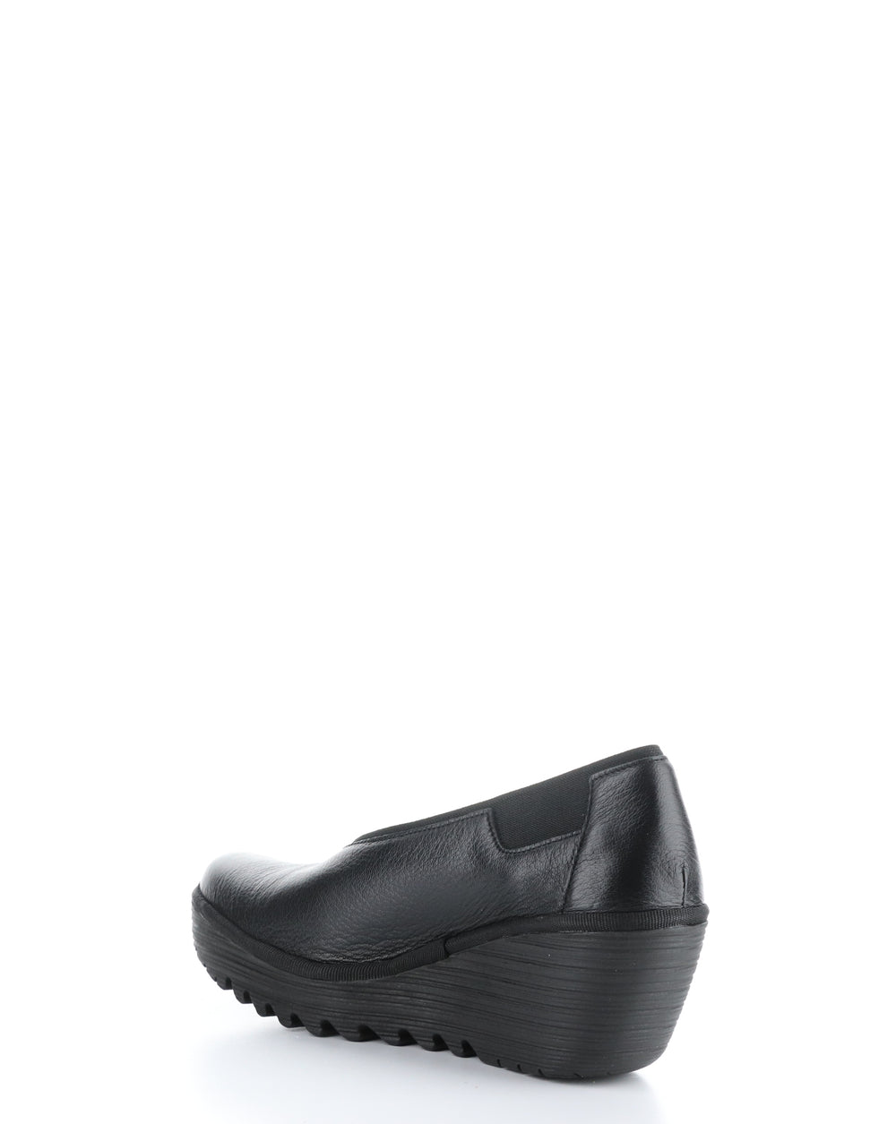 YOZA438FLY 006 BLACK Elasticated Sandals