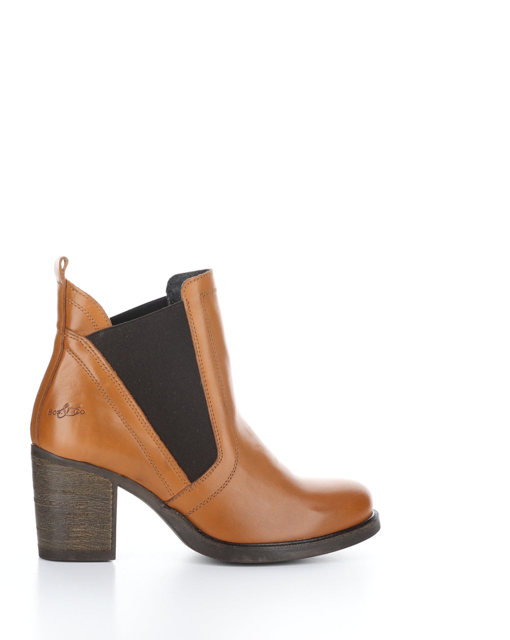 Bellini British Tan/Dk Brn Elasticated Boots