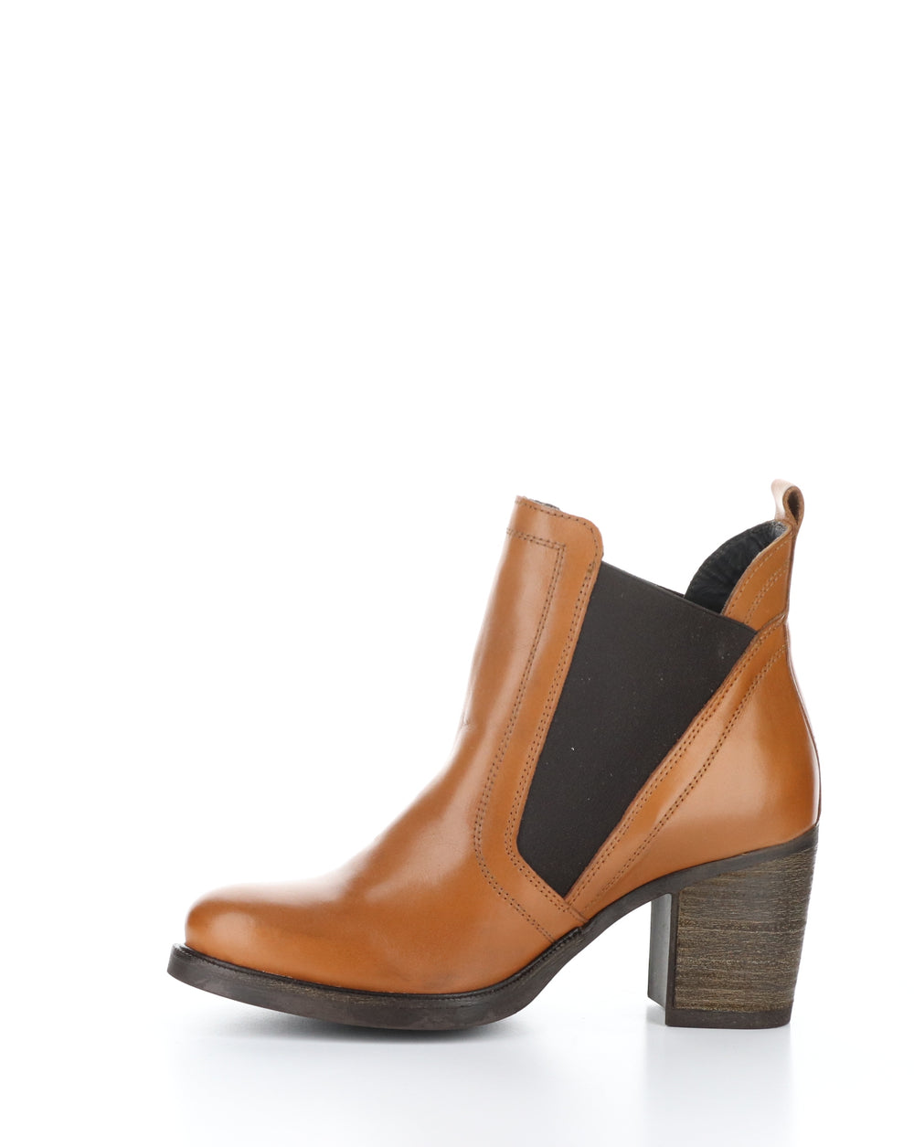Bellini British Tan/Dk Brn Elasticated Boots
