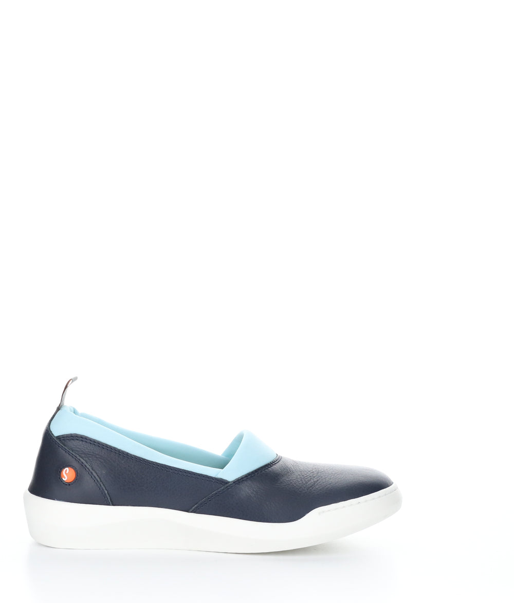 Bipy686Sof Navy Round Toe Shoes|Bipy686Sof Chaussures Ͽ½Ͽ½ Bout Rond In Bleu