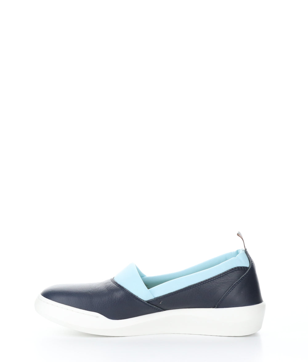 Bipy686Sof Navy Round Toe Shoes|Bipy686Sof Chaussures Ͽ½Ͽ½ Bout Rond In Bleu