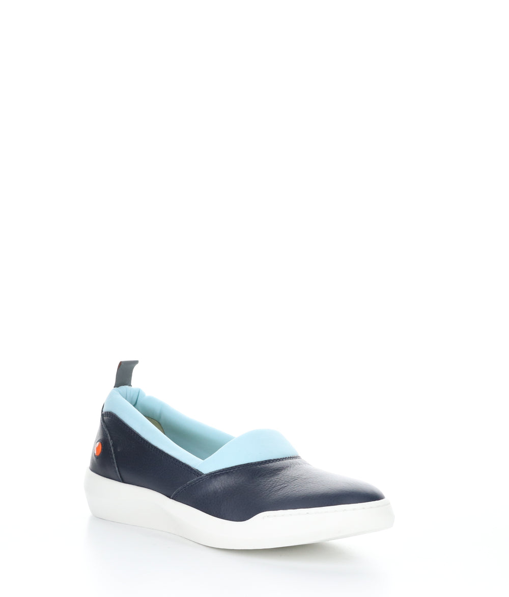 Bipy686Sof Navy Round Toe Shoes|Bipy686Sof Chaussures Ͽ½Ͽ½ Bout Rond In Bleu