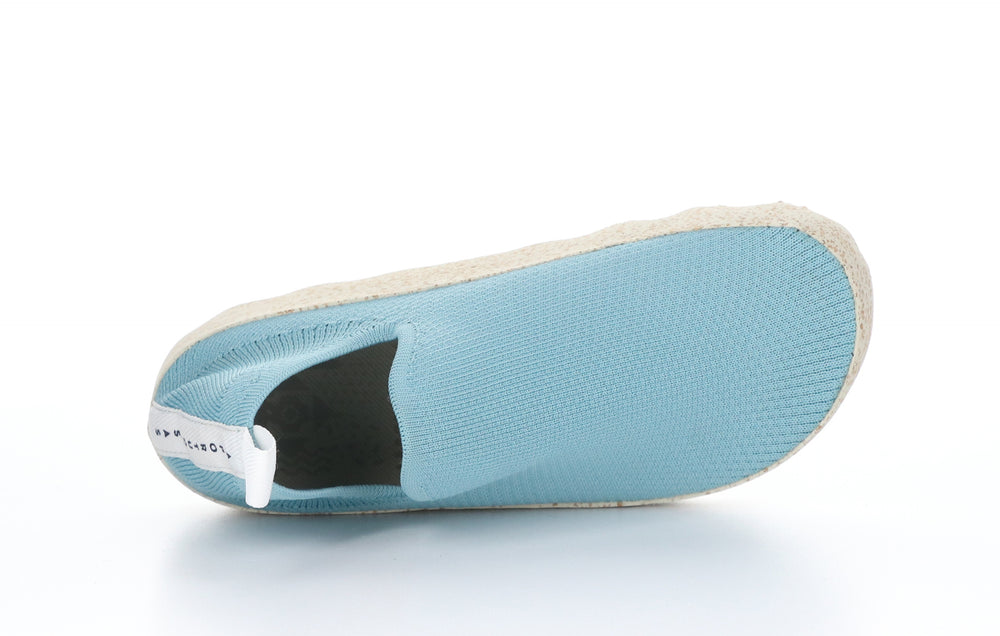 CARE_L Aqua S.caf�� Stretch Elasticated Trainers|CARE_L Baskets avec Empi��cements ��lastiqu��s in Bleu Aigue-marine
