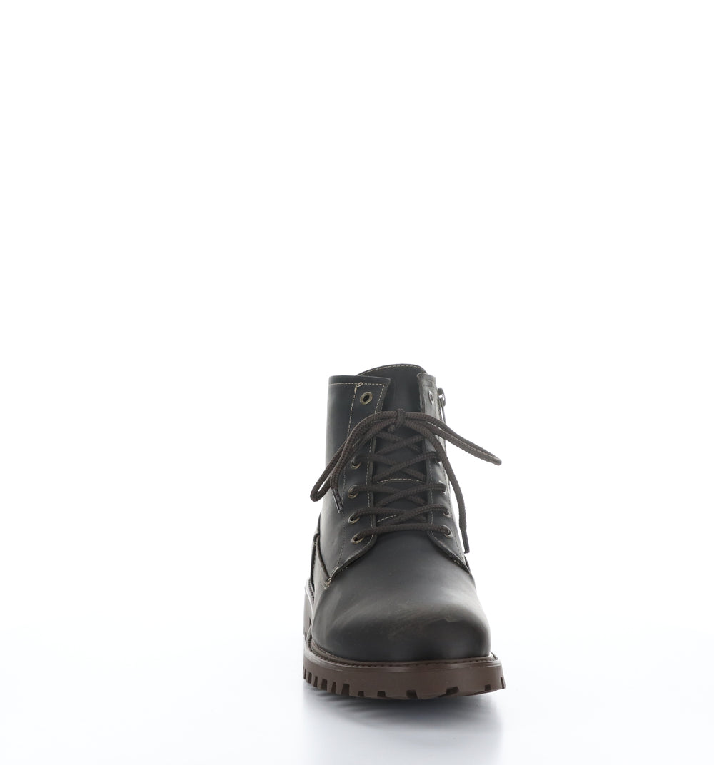 Dash Dk Brown Zip Up Ankle Boots|Dash Bottines Avec Fermeture Zipp�Ͽ½E In Marron