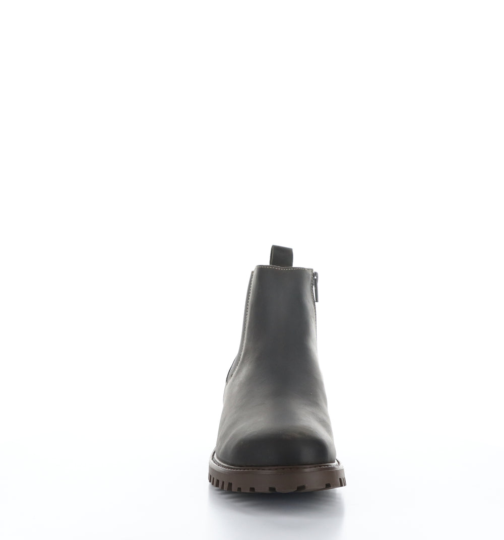 Dax Dk Brown Zip Up Ankle Boots|Dax Bottines Avec Fermeture Zipp�Ͽ½E In Marron