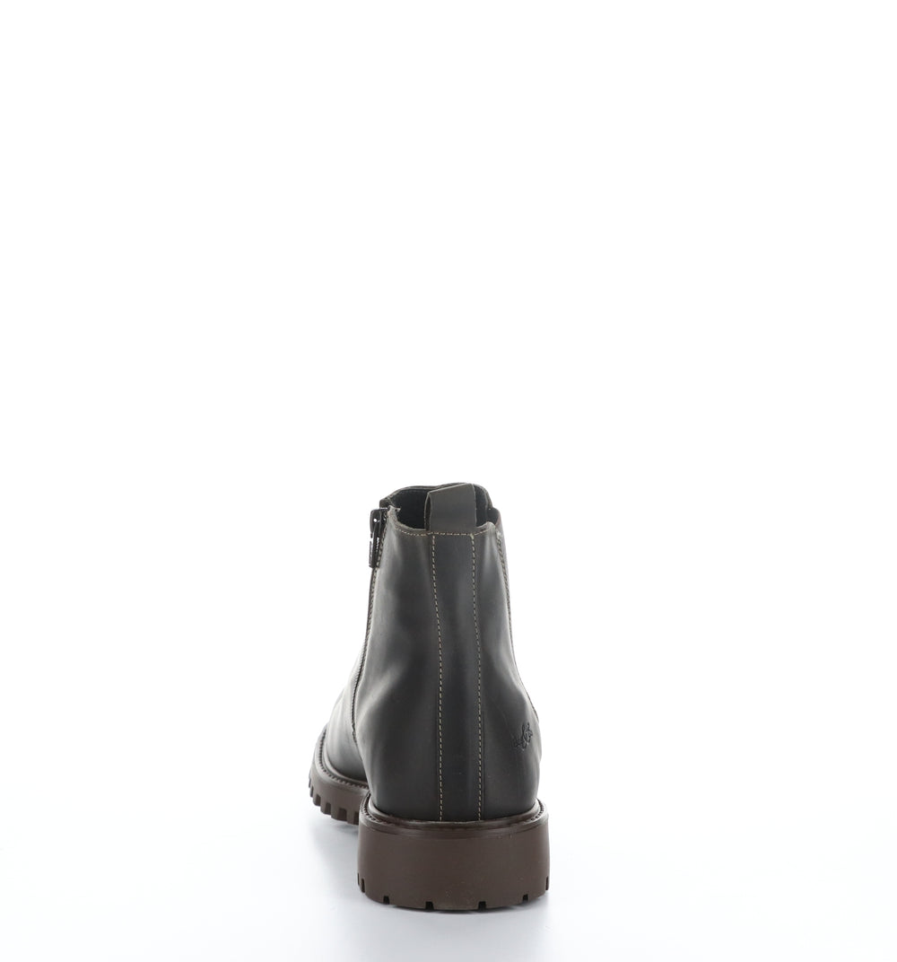 Dax Dk Brown Zip Up Ankle Boots|Dax Bottines Avec Fermeture Zipp�Ͽ½E In Marron