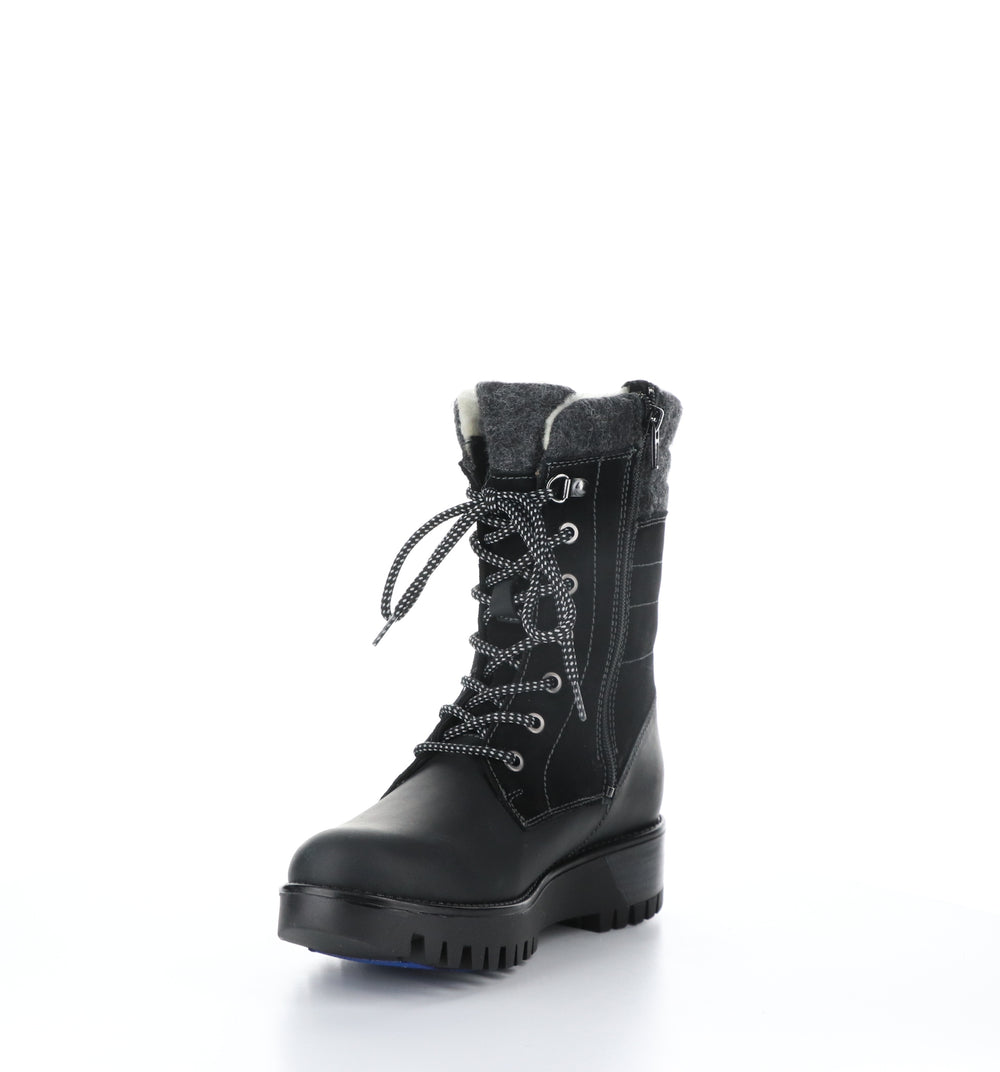 Gala Prima Black Zip Up Boots|Gala Prima Bottes Avec Fermeture Zipp�Ͽ½E In Noir