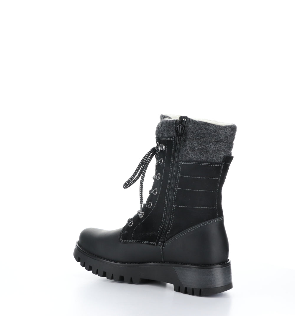 Gala Prima Black Zip Up Boots|Gala Prima Bottes Avec Fermeture Zipp�Ͽ½E In Noir