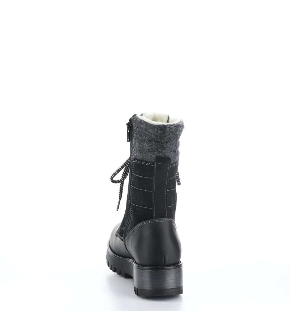 Gala Prima Black Zip Up Boots|Gala Prima Bottes Avec Fermeture Zipp�Ͽ½E In Noir