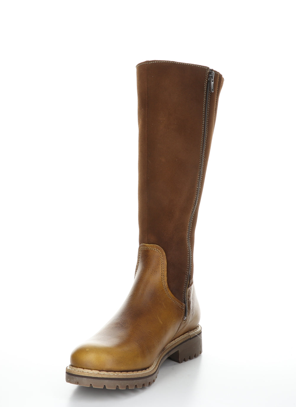 HUDSON Cognac/Nut Zip Up Boots|HUDSON Bottes avec Fermeture Zipp��e in Marron