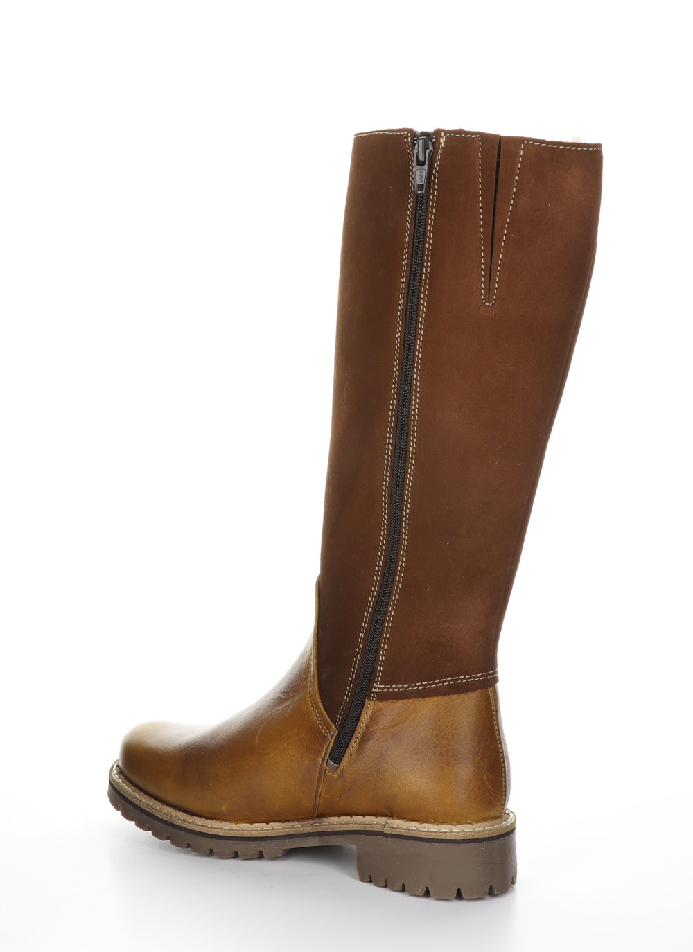 HUDSON Cognac/Nut Zip Up Boots|HUDSON Bottes avec Fermeture Zipp��e in Marron