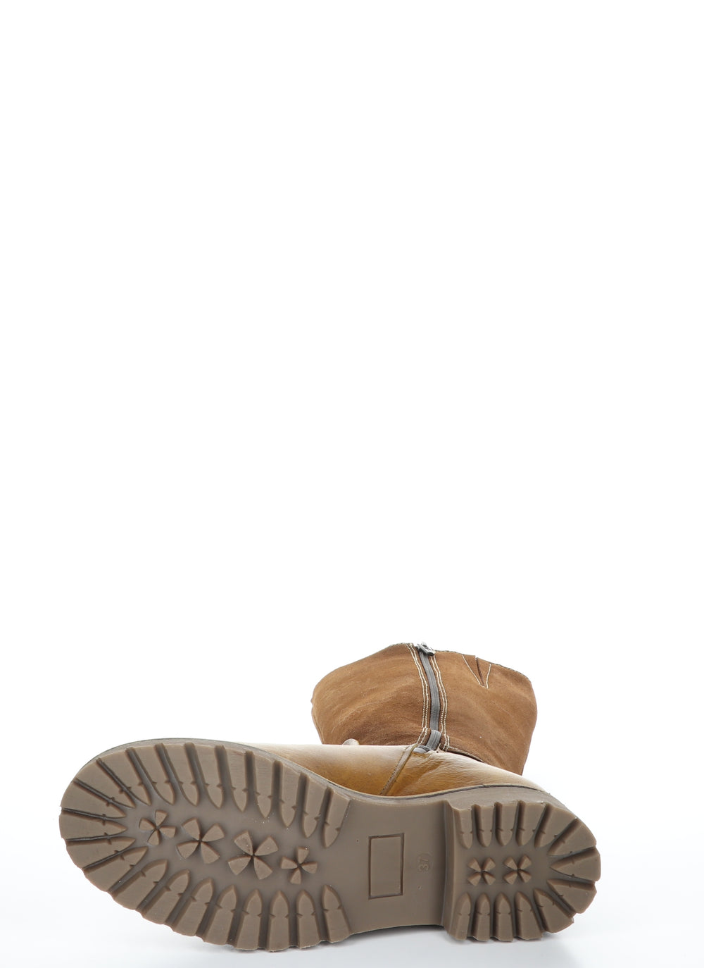 HUDSON Cognac/Nut Zip Up Boots|HUDSON Bottes avec Fermeture Zipp��e in Marron