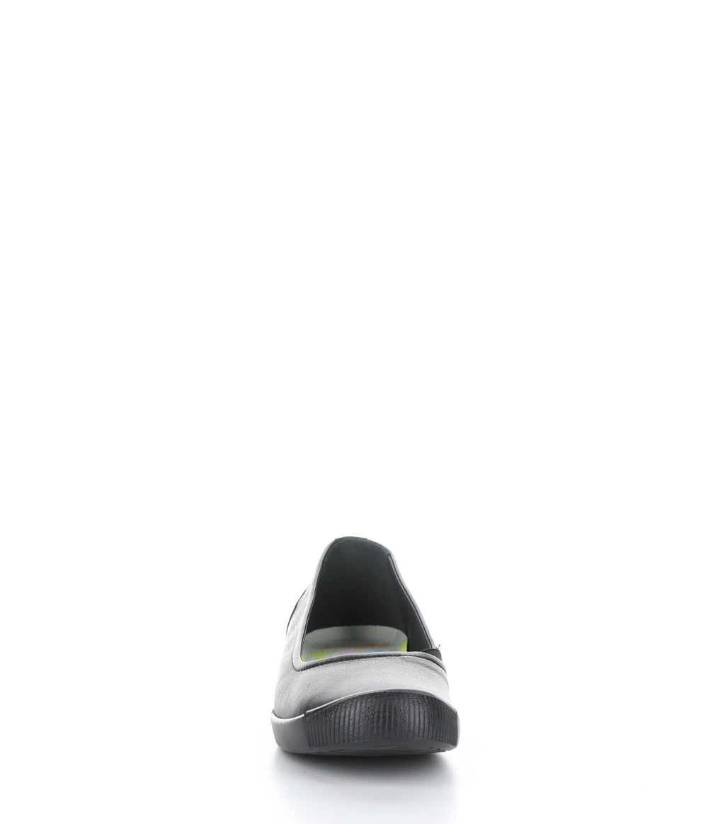 Ilsa676Sof Black Round Toe Shoes|Ilsa676Sof Chaussures Ͽ½Ͽ½ Bout Rond In Noir
