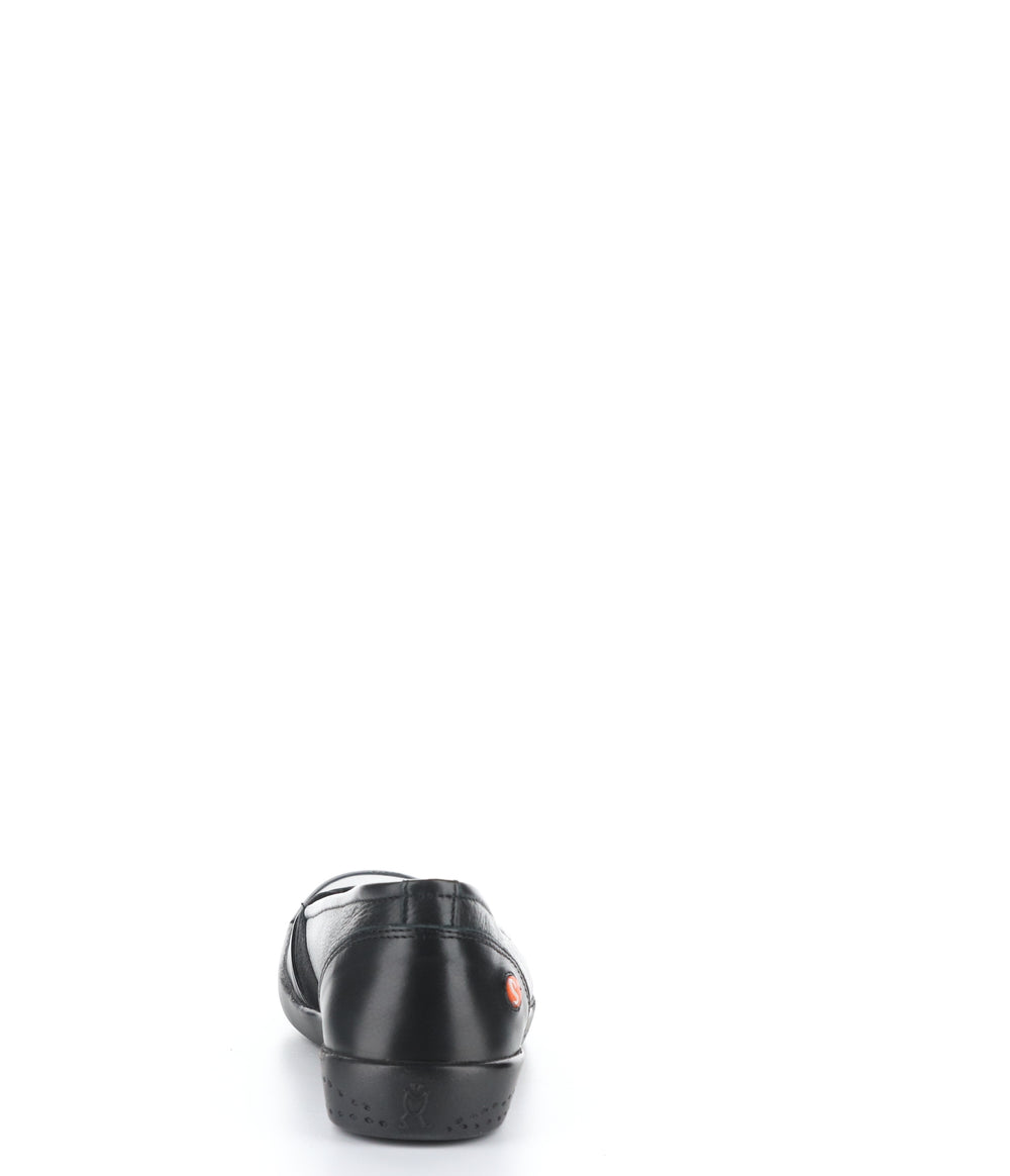 Ilsa676Sof Black Round Toe Shoes|Ilsa676Sof Chaussures Ͽ½Ͽ½ Bout Rond In Noir