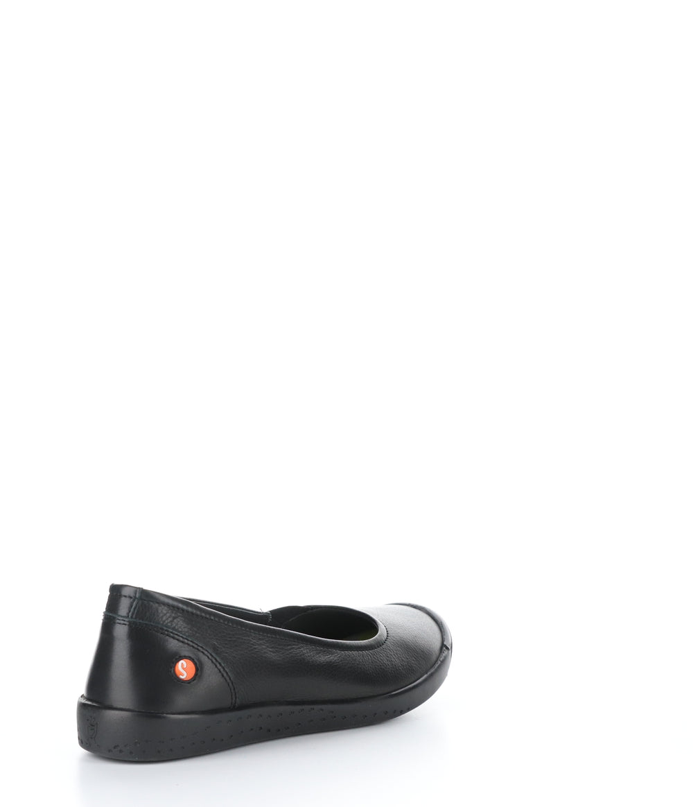 Ilsa676Sof Black Round Toe Shoes|Ilsa676Sof Chaussures Ͽ½Ͽ½ Bout Rond In Noir