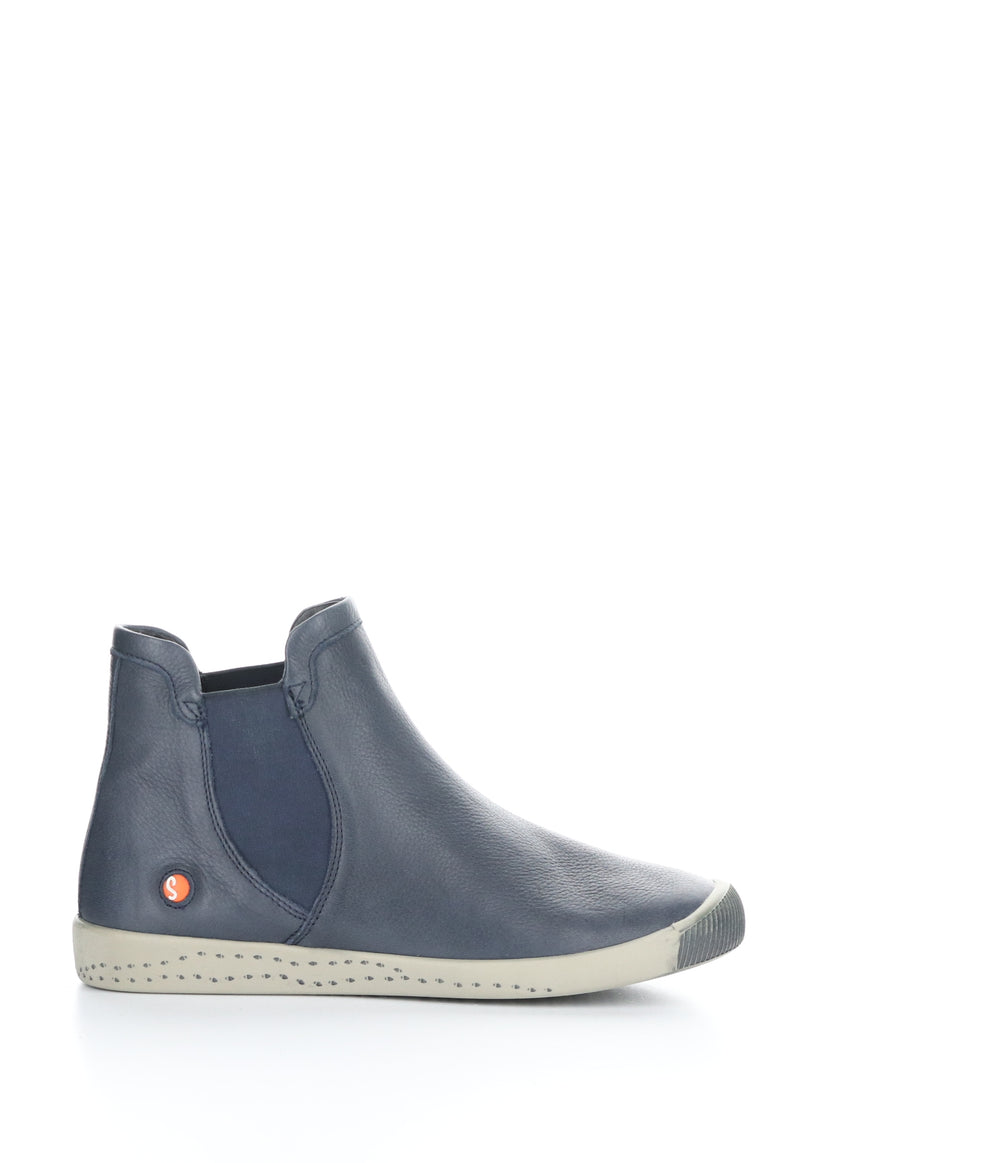Itzi650Sof 002 Navy Elasticated Boots