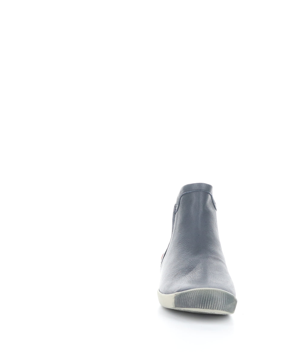 Itzi650Sof 002 Navy Elasticated Boots