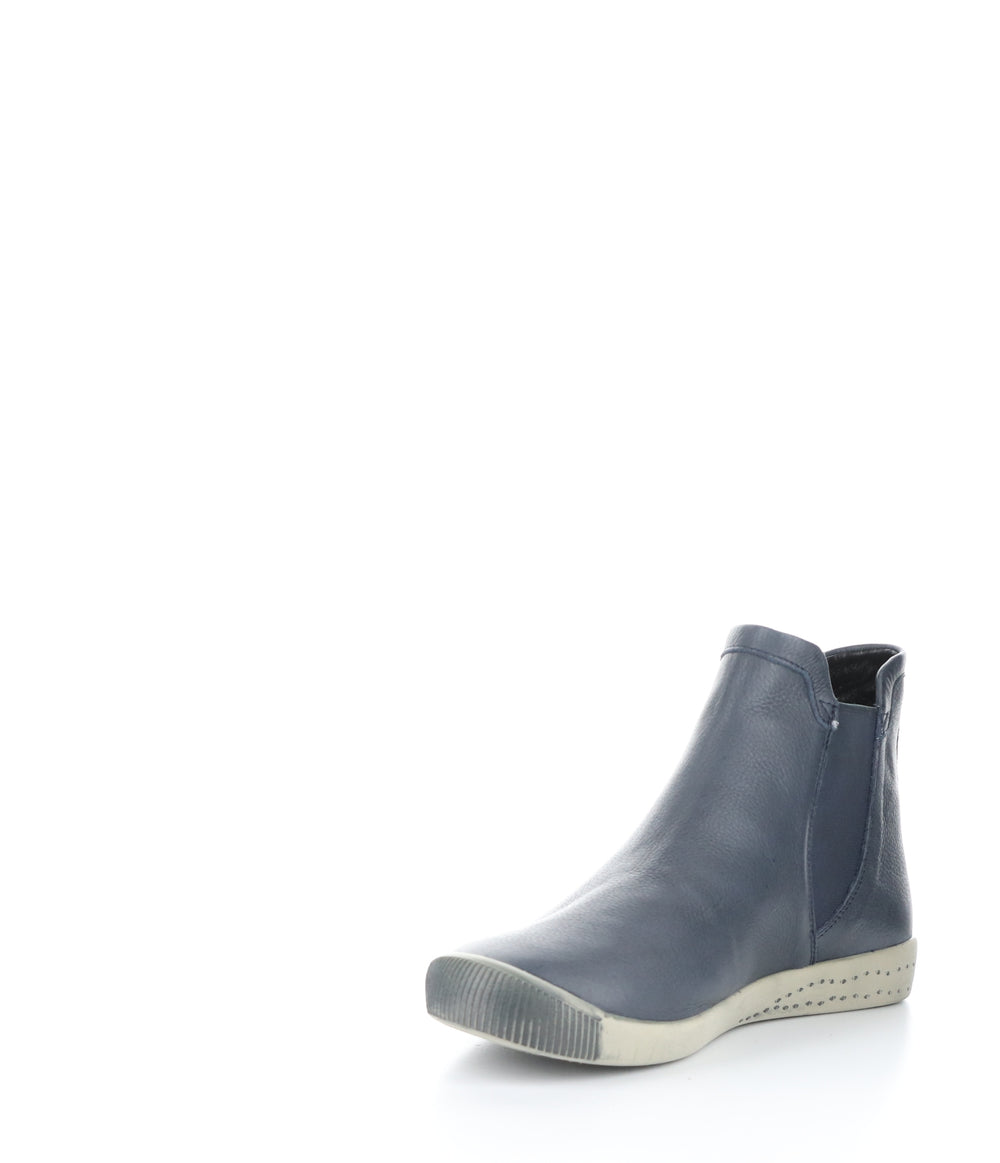 Itzi650Sof 002 Navy Elasticated Boots