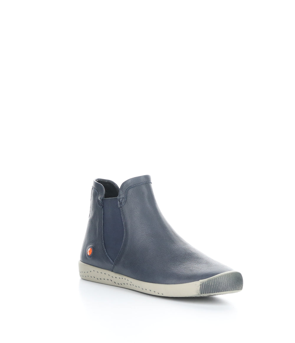 Itzi650Sof 002 Navy Elasticated Boots
