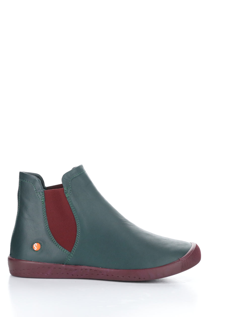 Itzi650Sof 009 Forestgreen/Bord Elasticated Boots