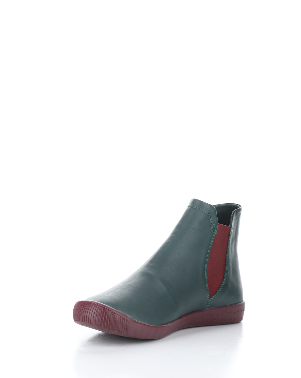 Itzi650Sof 009 Forestgreen/Bord Elasticated Boots