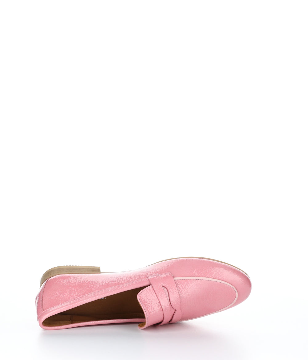 JENA PINK Round Toe Shoes|JENA Chaussures �� Bout Rond in Rose