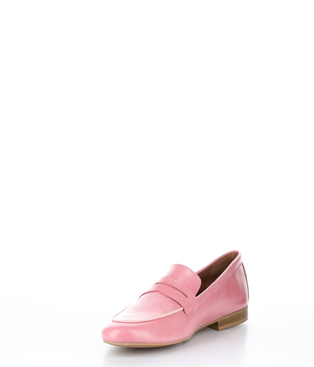 JENA PINK Round Toe Shoes|JENA Chaussures �� Bout Rond in Rose