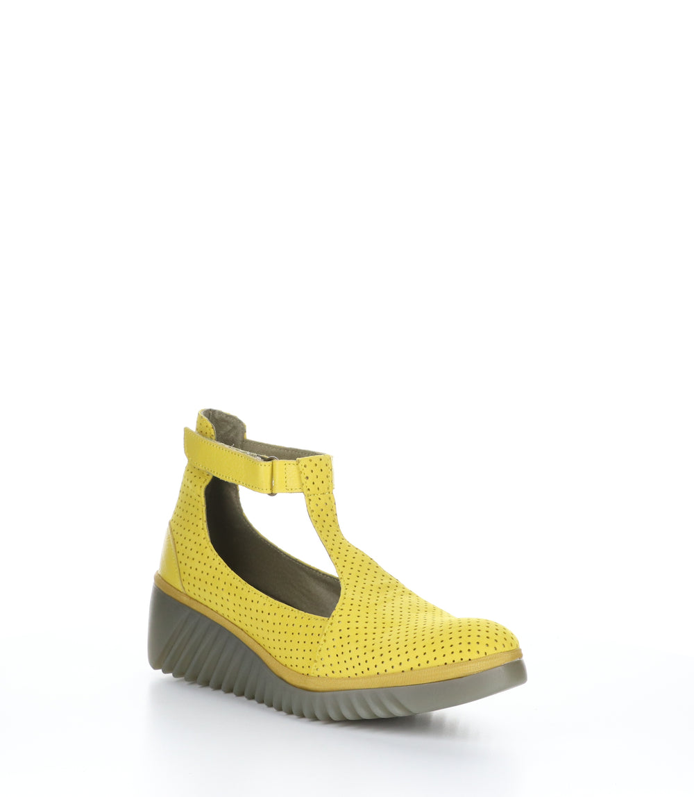 LEDA359FLY BRIGHT YELLOW Wedge Shoes|LEDA359FLY Chaussures Compens��s in Jaune