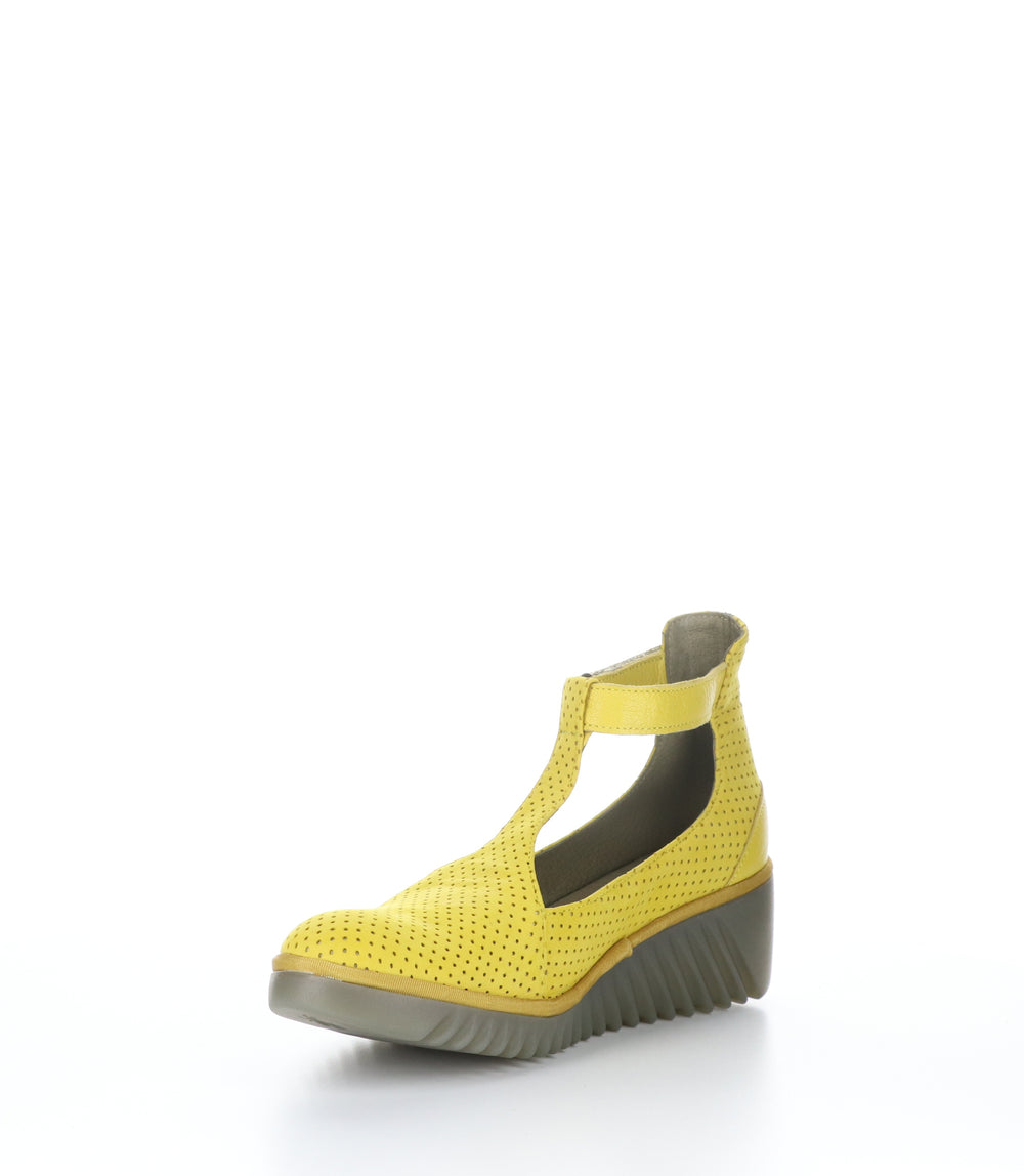 LEDA359FLY BRIGHT YELLOW Wedge Shoes|LEDA359FLY Chaussures Compens��s in Jaune