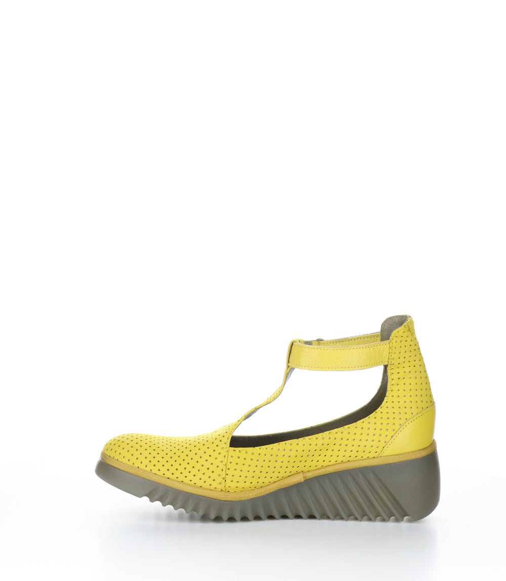 LEDA359FLY BRIGHT YELLOW Wedge Shoes|LEDA359FLY Chaussures Compens��s in Jaune