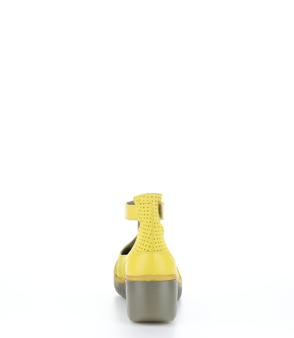 LEDA359FLY BRIGHT YELLOW Wedge Shoes|LEDA359FLY Chaussures Compens��s in Jaune