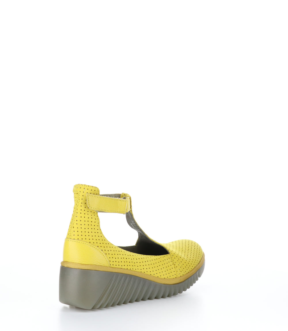 LEDA359FLY BRIGHT YELLOW Wedge Shoes|LEDA359FLY Chaussures Compens��s in Jaune