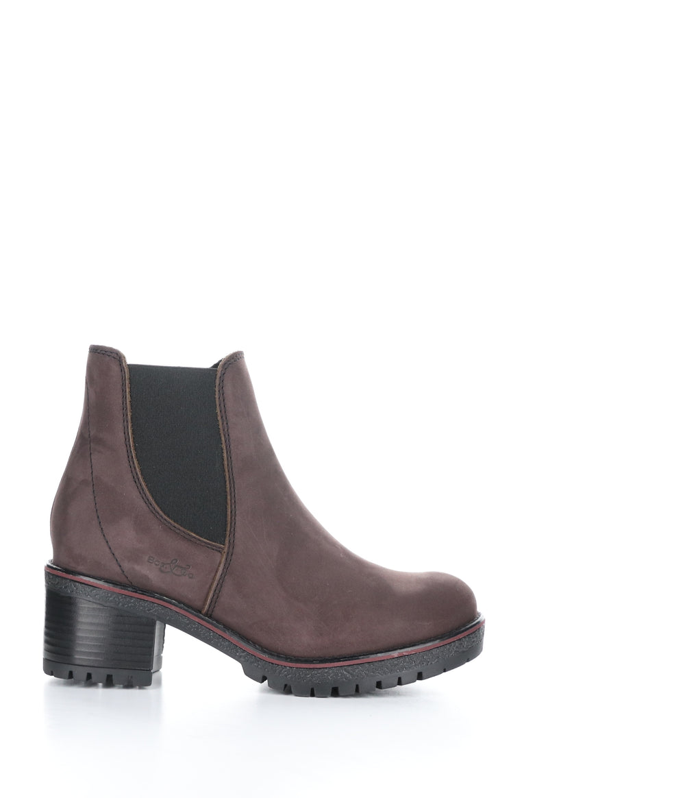 Mass Plum/Black Elasticated Boots