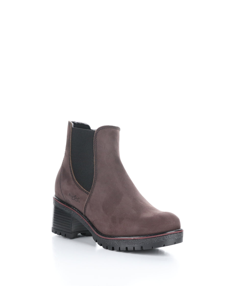 Mass Plum/Black Elasticated Boots