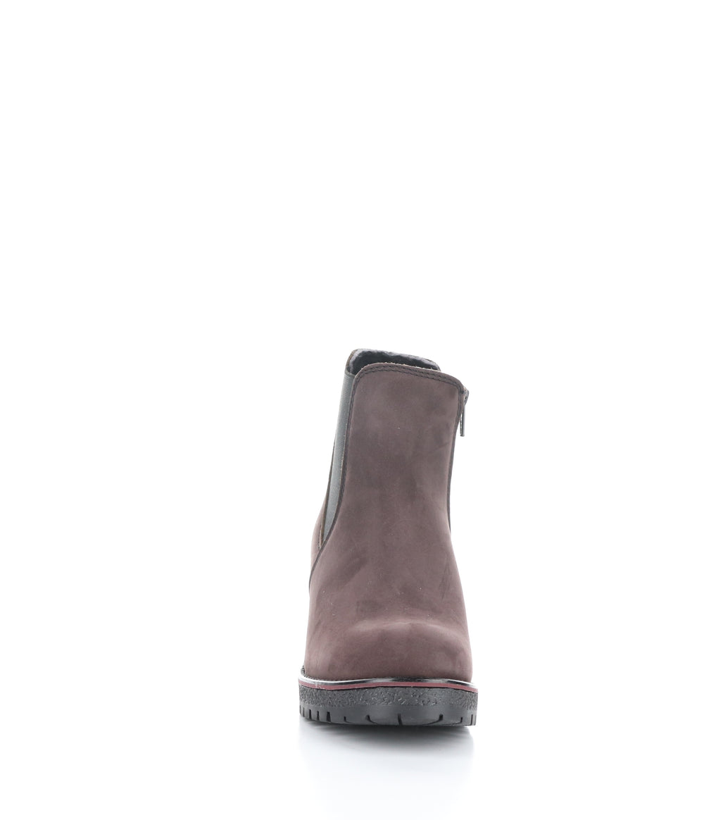 Mass Plum/Black Elasticated Boots
