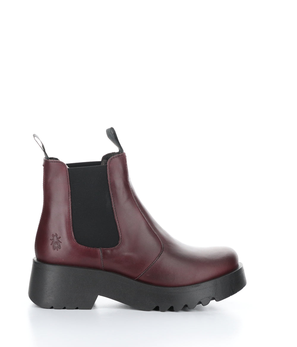 Medi789Fly 002 Purple Elasticated Boots