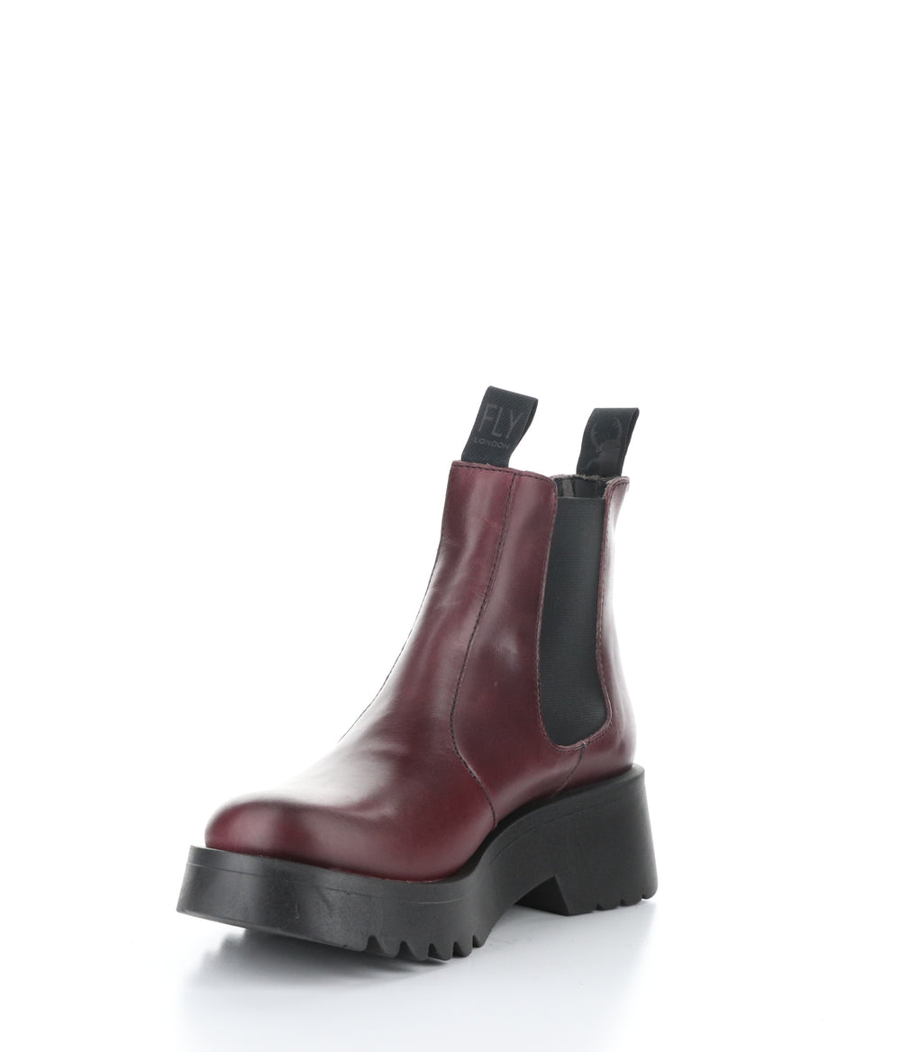 Medi789Fly 002 Purple Elasticated Boots